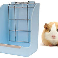 STKYGOOD - Comedero para conejos, conejos, conejos, conejillos de indias, heno, comedero de heno con chinchilla de plástico - BESTMASCOTA.COM