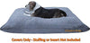 Dogbed4less DIY Do It Yourself - Juego de 2 fundas de almohada: funda de edredón con cremallera para mascotas, funda exterior + forro impermeable, funda interior en tamaño mediano o grande para perro y gato, solo fundas - BESTMASCOTA.COM