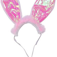 Rubie's Crinkle Bunny Ears Pet Headband - BESTMASCOTA.COM