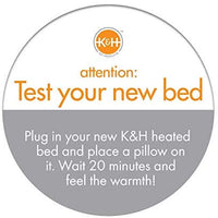 K&H Pet Products cama para gatos con calefacción - BESTMASCOTA.COM