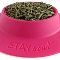 staybowl tip-proof tazón para conejillos de Indias y otros pequeños mascotas – fucsia (rosa) – más grande 3/4 tazas de tamaño - BESTMASCOTA.COM