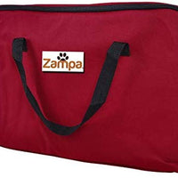 Zampa Portable Foldable Pet playpen Exercise Pen Kennel + Carrying Case for Larges Dogs Small Puppies/Cats | Indoor/Outdoor Use | Water Resistant - BESTMASCOTA.COM