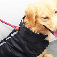 PETCEE - Chaqueta impermeable para perro, forro polar suave para invierno, deportes al aire libre, chaleco para mascotas, traje de nieve, ropa de doble superficie - BESTMASCOTA.COM