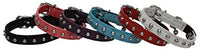 Collar de gato de liberación de seguridad de cuero genuino | acero inoxidable y hebilla ajustable | collar de gatito duradero | liberación elástica | disponible en varios colores y tamaños | Angel Pet Suministros - BESTMASCOTA.COM