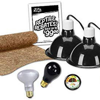 Kit de iniciación en reptiles Zilla, 10 con luz y calor - BESTMASCOTA.COM