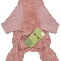 Fitwarm - Ropa de invierno para perro, cuello de tortuga, color rosa - BESTMASCOTA.COM