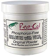 rep-cal srp00100 phosphorous-free Calcio polvo fino/Anfibio de reptiles suplemento con Vitamina D3, 5.5-ounce - BESTMASCOTA.COM