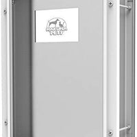 Hakuna Pets Deluxe puerta de aluminio para perros y gatos con panel de bloqueo para pantallas, puertas y paredes de hasta 2.8 in de grosor - BESTMASCOTA.COM