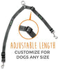 Mighty Paw - Correa doble para perro, longitud ajustable de dos perros, calidad prémium sin enredos, para 2 perros - BESTMASCOTA.COM