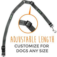 Mighty Paw - Correa doble para perro, longitud ajustable de dos perros, calidad prémium sin enredos, para 2 perros - BESTMASCOTA.COM