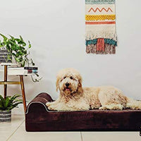 Cama para perro de espuma de memoria ortopédica de alta calidad de 7 pulgadas de grosor con almohada y funda extraíble fácil de lavar con parte inferior antideslizante. Incluye forro impermeable para perros grandes. - BESTMASCOTA.COM