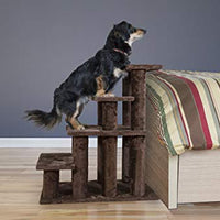 Furhaven escaleras para mascotas, patas estables, muebles de varios pasos para mascotas, rampa de ayuda para perros y gatos, disponible en varios colores y tamaños - BESTMASCOTA.COM