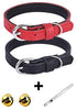 Lumimi - Collar para gato, collar para cachorro, piel auténtica, longitud ajustable, fácil de limpiar, duradero y seguro, incluye cascabel y perforador, multicolor - BESTMASCOTA.COM