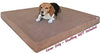 Dogbed4less - Funda de edredón para cama de mascotas, de microfibra, duradera, color marrón, con funda interior impermeable para perros pequeños, medianos y extra grandes - BESTMASCOTA.COM