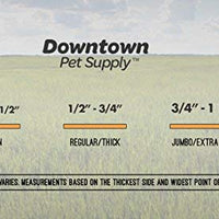 Downtown Pet Supply 12 pulgadas Bully Sticks – Gran Selección Grueso – golosinas para masticar perros, carne natural masticables hace grandes golosinas dentales para perros (12 pulgadas) - BESTMASCOTA.COM