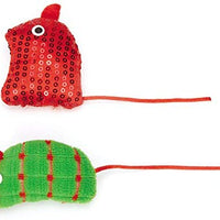 Savvy Tabby Crank Kitty Holiday Masticar Juguetes Set - BESTMASCOTA.COM