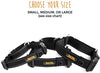 Collar de entrenamiento de nailon Mighty Paw Martingale. Nuestro collar de zapatillas de entrenamiento aprobado limitado. Collar de cincha modificado para una fuerza controlada para un entrenamiento óptimo. Costuras reflectantes para mantener a tu perro s - BESTMASCOTA.COM