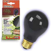 Noche Negro Calor foco incandescente para reptiles [Set de 2] foco: 75 vatios - BESTMASCOTA.COM