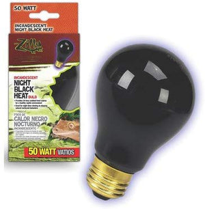 Noche Negro Calor foco incandescente para reptiles [Set de 2] foco: 75 vatios - BESTMASCOTA.COM