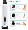 oneisall - Molinillo de uñas para perros, 2 velocidades, silencioso, recargable por USB, profesional, para mascotas, cuidado de uñas y cuidado de garras para perros y gatos pequeños, medianos y grandes - BESTMASCOTA.COM