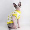 Sphynx - Camisetas de algodón para mascotas con cuello redondo, sin mangas, para gatos y perros pequeños - BESTMASCOTA.COM