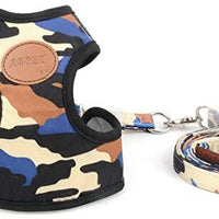 SMALLLEE_Lucky_Store - Conjunto de arnés de malla suave de nailon para mascotas, gatos - BESTMASCOTA.COM