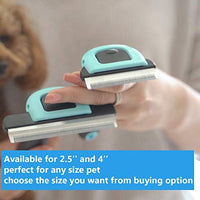 Petgle - Cepillo para perros y gatos, reduce eficazmente la pérdida de pelo, cepillo de aseo profesional y herramienta de desenredado para perros y gatos - BESTMASCOTA.COM