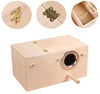 YJJKJ - Caja de madera para periquitos y cacatúas - BESTMASCOTA.COM