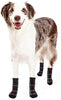 JIATECCO Calcetines antideslizantes para perro, protección ajustable a cuadros para cachorros de tracción en el suelo de madera dura - BESTMASCOTA.COM