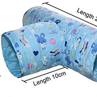 RYPET túnel de juego de animales pequeños, túnel de juguete plegable para hámster, cobaya, chinchillas, ratones, ratas - BESTMASCOTA.COM