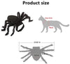 Idepet - Disfraz de Halloween para perro, 8 alas de araña, color morado, para cachorros - BESTMASCOTA.COM