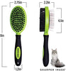 Sharper Image - Cepillo de pelo largo y corto para mascotas - BESTMASCOTA.COM