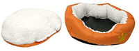Evelots suave mascota cama, Cats & Dogs, 17" D x 5" H, varios colores - BESTMASCOTA.COM