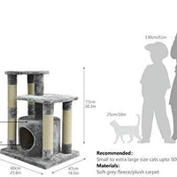 AmazonBasics Árbol para gatos con condominio - BESTMASCOTA.COM