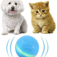 Versión mejorada 2.0: bolas blinkbrione para gatos y perros, enrollado automático/apagado automático, recargable por USB, pelota de juguete interactiva inteligente para gatitos, gatitos, cachorros con luces LED RGB, resistente al agua - BESTMASCOTA.COM