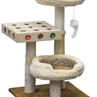 Go Pet Club IQ - torre de juego para gatos - BESTMASCOTA.COM