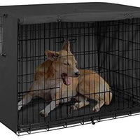 Explore Land - Funda para jaula de perro de poliéster duradero, ajuste universal para jaula de perro de 30 a 42 pulgadas - BESTMASCOTA.COM