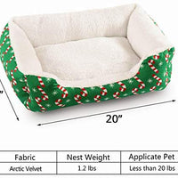 Cama para mascotas Hollypet para gatos y perros pequeños y medianos cachorros suave mascota Nido Saco de dormir Casa Cojín Pad - BESTMASCOTA.COM