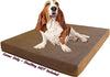 Dogbed4less - Funda de edredón para cama de mascotas, de microfibra, duradera, color marrón, con funda interior impermeable para perros pequeños, medianos y extra grandes - BESTMASCOTA.COM