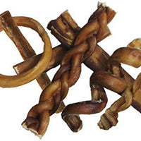 Bully Stick Variedad Pack para Perros | Mejor Mezcla de Natural Baja Olor de carne Stix | Pizzle Dental Treat Chews: Recto, Trenzado, Anillo, Primavera, Barbell, Pretzel, etc. - BESTMASCOTA.COM