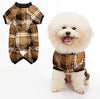 KOOLTAIL - Pijama para perro, a cuadros, para ropa de invierno para perros, suave y cálido, apto para perros pequeños, medianos y grandes - BESTMASCOTA.COM