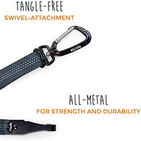 Cinturón de seguridad para perro, material resistente, incluyendo anexo de giro sin enredos, mosquetón y barra apego. De Mighty Paw - BESTMASCOTA.COM