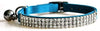 Yangbaobao - Collar ajustable de terciopelo suave para gato, con campanas, 11 pulgadas para perros y gatos pequeños - BESTMASCOTA.COM