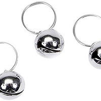 Coastal Pet Products dcp45105 paquete de 3 Li 'l Pals redondo campanas de perro, 1/2-inch, plata, 1/2 - pulgadas, Plateado - BESTMASCOTA.COM