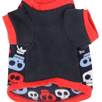 Idepet - Suéter cálido para perro, con estampado de huellas, suave forro polar, ropa para cachorros para perros pequeños y niños, chihuahua Yorkshire Poodle Pug Pomeranian Shih Tzu Beagle - BESTMASCOTA.COM