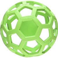 JW Hol-ee Roller Original - Bola dispensadora de dulces para perro, goma natural dura, varios colores - BESTMASCOTA.COM