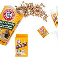 Arm & Hammer Jaula superabsorbente para cobayas, hámsters, conejos y todos los animales pequeños | mejores revestimientos de jaula para animales pequeños, controlar olores de mascotas, 7 unidades - BESTMASCOTA.COM