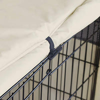 Explore Land - Funda para jaula de perro de poliéster duradero, ajuste universal para jaula de perro de 30 a 42 pulgadas - BESTMASCOTA.COM