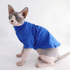 Sphynx - Ropa de invierno para gato, gruesa, de algodón, de doble capa, para mascotas, jersey, camisetas con mangas, pijamas para gatos y perros pequeños - BESTMASCOTA.COM