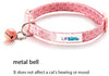 BR BLUERISE - 2 collares para gato con correa ajustable para gato, con hebilla de seguridad, color rojo y azul - BESTMASCOTA.COM